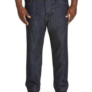 NWOT Lucky Brand Jeans 52x30 Classic Straight Cut - Dark Wash - HARD TO FIND